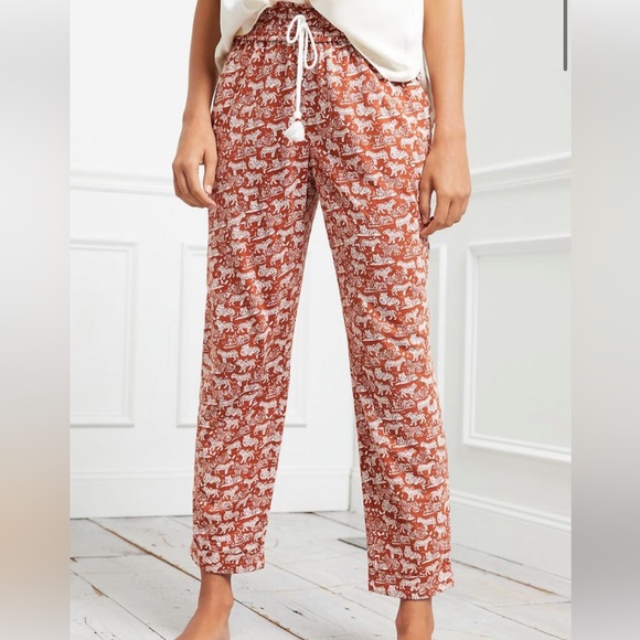 Anthropologie Other - Anthropologie plus tiger print pajama lounge pants 3X